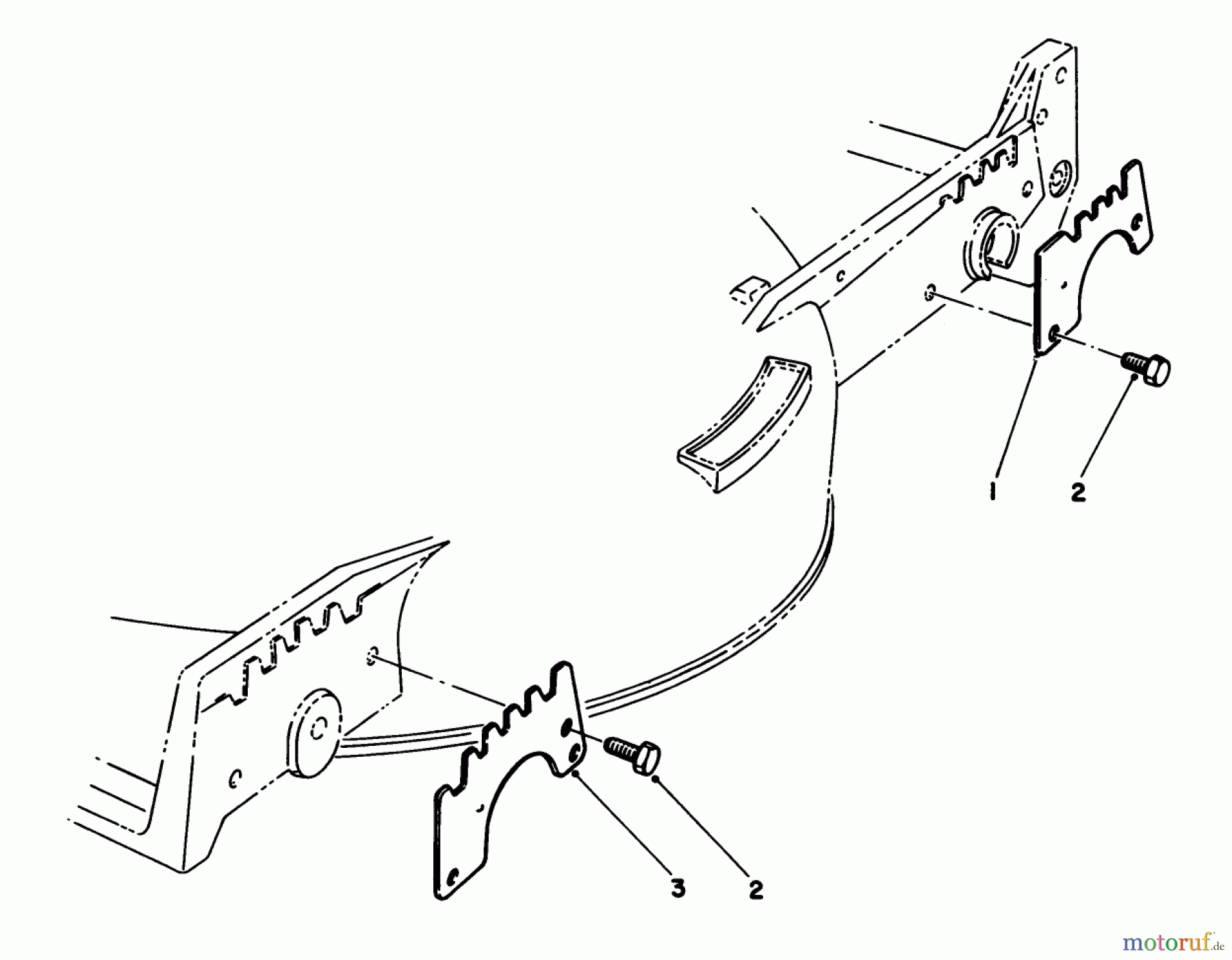Toro Neu Mowers, Walk-Behind Seite 1 20684C - Toro Lawnmower, 1989 (9000001-9999999) WEAR PLATE KIT N0. 49-4080 (OPTIONAL)