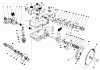 Toro 20692 - Lawnmower, 1987 (7000001-7999999) Ersatzteile GEAR CASE ASSEMBLY