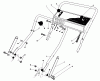 Toro 20692 - Lawnmower, 1987 (7000001-7999999) Ersatzteile HANDLE ASSEMBLY