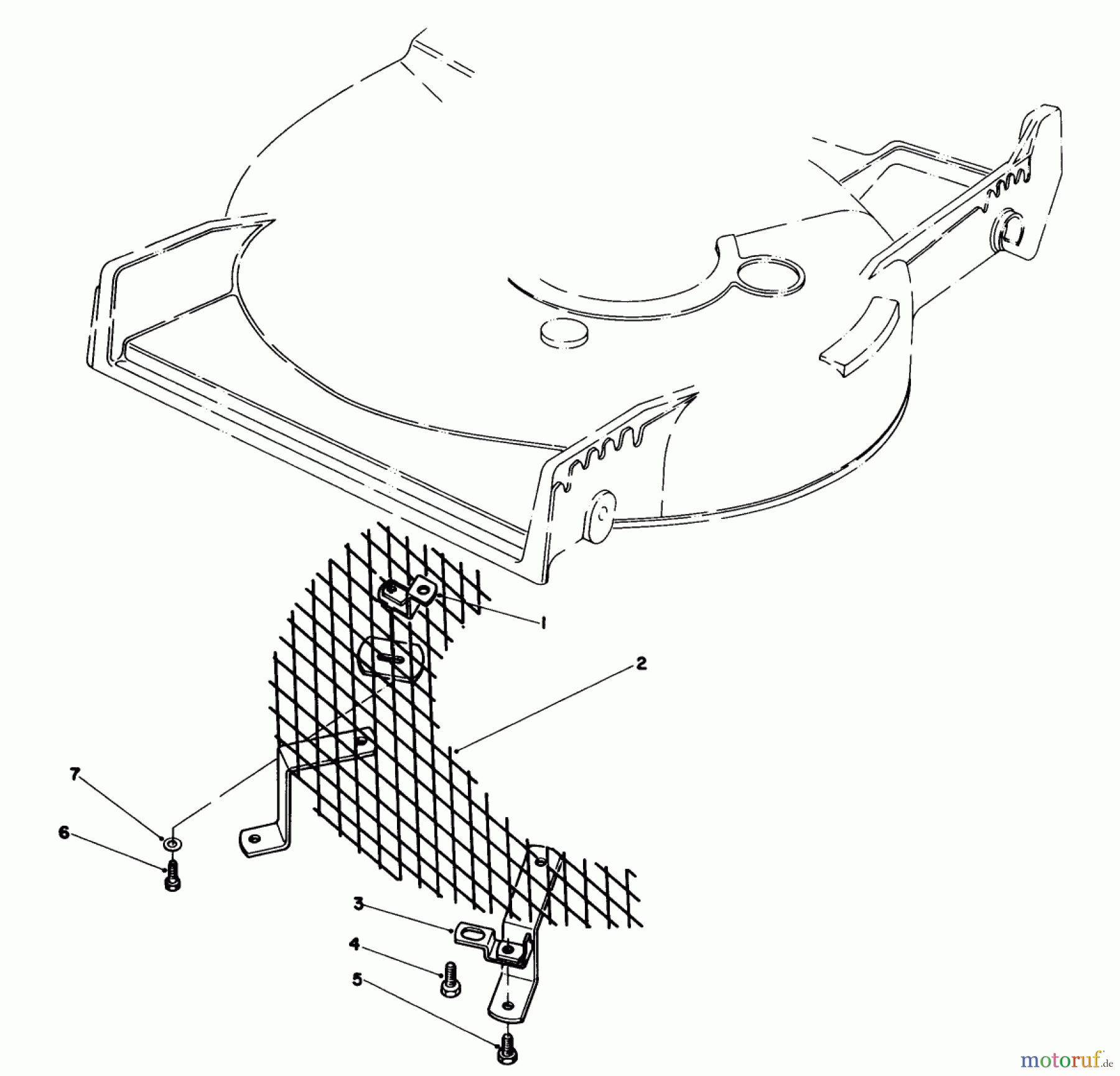 Toro Neu Mowers, Walk-Behind Seite 1 20692 - Toro Lawnmower, 1987 (7000001-7999999) LEAF SHREDDER KIT MODEL NO. 59157 (OPTIONAL)