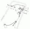 Toro 20692 - Lawnmower, 1987 (7000001-7999999) Ersatzteile TRACTION CONTROL ASSEMBLY