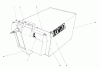 Toro 20692 - Lawnmower, 1990 (0000001-0999999) Ersatzteile GRASS BAG ASSEMBLY NO. 11-0189