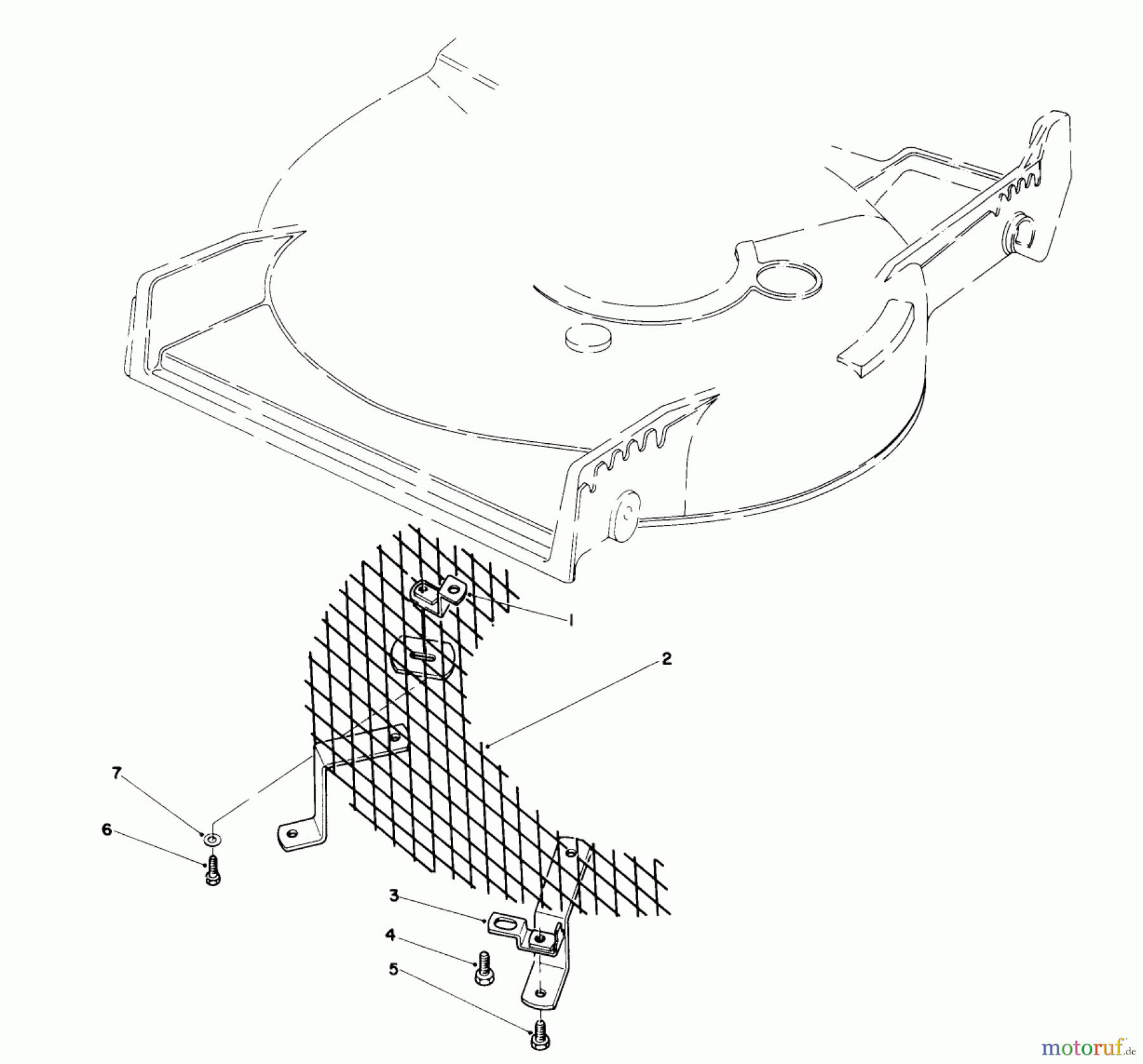 Toro Neu Mowers, Walk-Behind Seite 1 20692 - Toro Lawnmower, 1990 (0000001-0999999) LEAF SHREDDER KIT MODEL NO. 59157 (OPTIONAL)