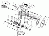 Toro 20692C - Lawnmower, 1988 (8000001-8999999) Ersatzteile GEAR CASE ASSEMBLY (USED ON UNITS WITH SERIAL NO. 8000001 THRU 8000851)