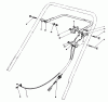 Toro 20692C - Lawnmower, 1988 (8000001-8999999) Ersatzteile TRACTION CONTROL ASSEMBLY