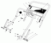 Toro 20692C - Lawnmower, 1989 (9000001-9999999) Ersatzteile HANDLE ASSEMBLY