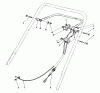 Toro 20692C - Lawnmower, 1989 (9000001-9999999) Ersatzteile TRACTION CONTROL ASSEMBLY