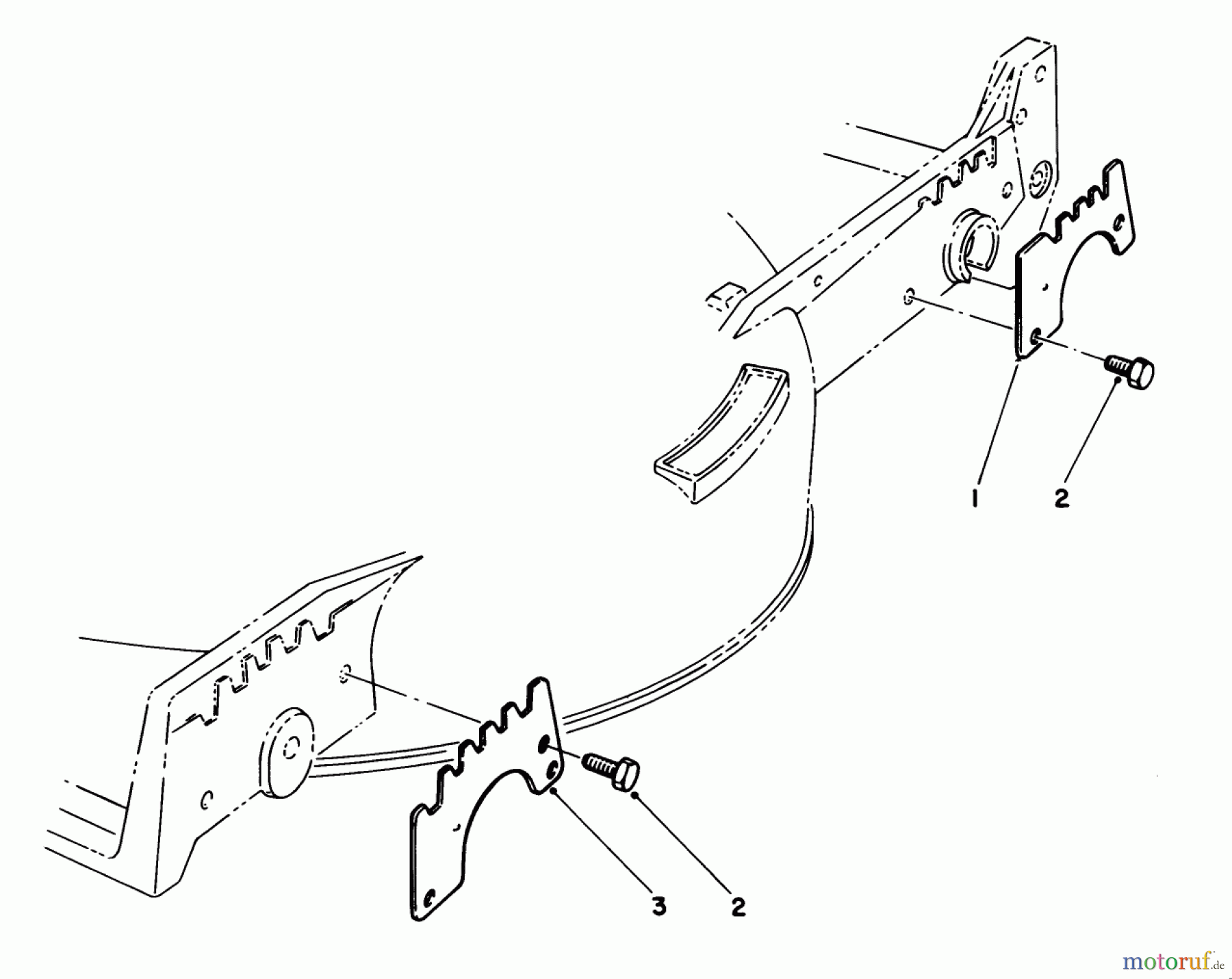 Toro Neu Mowers, Walk-Behind Seite 1 20692C - Toro Lawnmower, 1989 (9000001-9999999) WEAR PLATE KIT NO. 49-4080 (OPTIONAL)