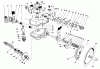 Toro 20695 - Lawnmower, 1987 (7000001-7999999) Ersatzteile GEAR CASE ASSEMBLY