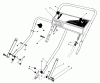 Toro 20695 - Lawnmower, 1987 (7000001-7999999) Ersatzteile HANDLE ASSEMBLY