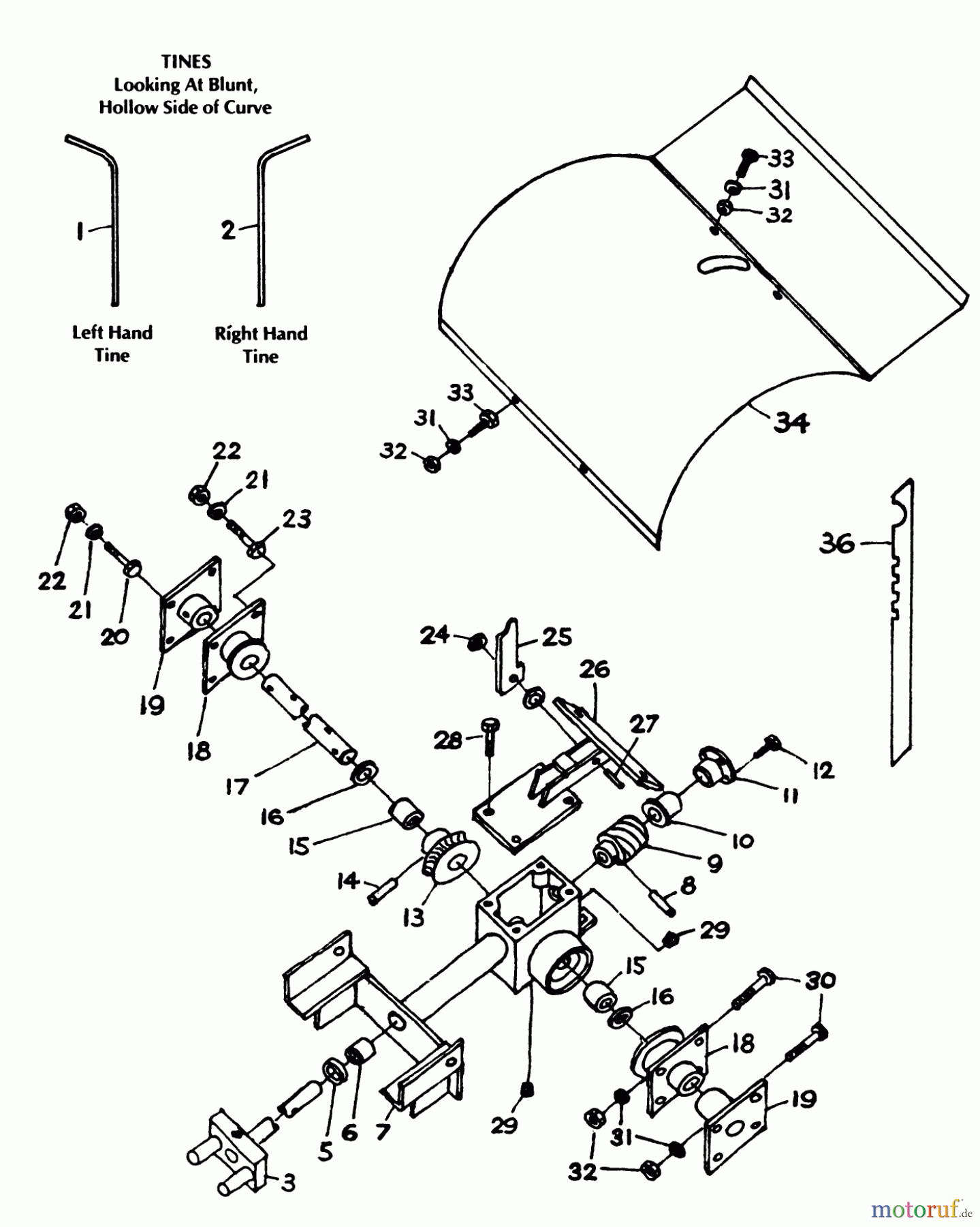 Toro Neu Tillers/Cultivators 04-16TB02 - Toro 15