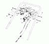 Toro 20695 - Lawnmower, 1988 (8000001-8999999) Ersatzteile TRACTION CONTROL ASSEMBLY