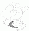 Toro 20698 - Lawnmower, 1981 (1000001-1999999) Ersatzteile LEAF SHREDDER KIT NO. 59100 (OPTIONAL)