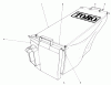 Toro 20698 - Lawnmower, 1982 (2000001-2999999) Ersatzteile GRASS BAG ASSEMBLY NO. 8-0669