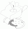 Toro 20698 - Lawnmower, 1982 (2000001-2999999) Ersatzteile LEAF SHREDDER KIT NO. 59100 (OPTIONAL)