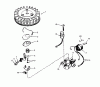 Toro 20700 - Lawnmower, 1978 (8000001-8999999) Ersatzteile MAGNETO NO. 610793A