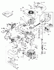 Toro 20700 - Lawnmower, 1980 (0000001-0999999) Ersatzteile ENGINE TECUMSEH MODEL NO. TNT-100-10070C