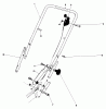 Toro 20700 - Lawnmower, 1980 (0000001-0999999) Ersatzteile HANDLE ASSEMBLY