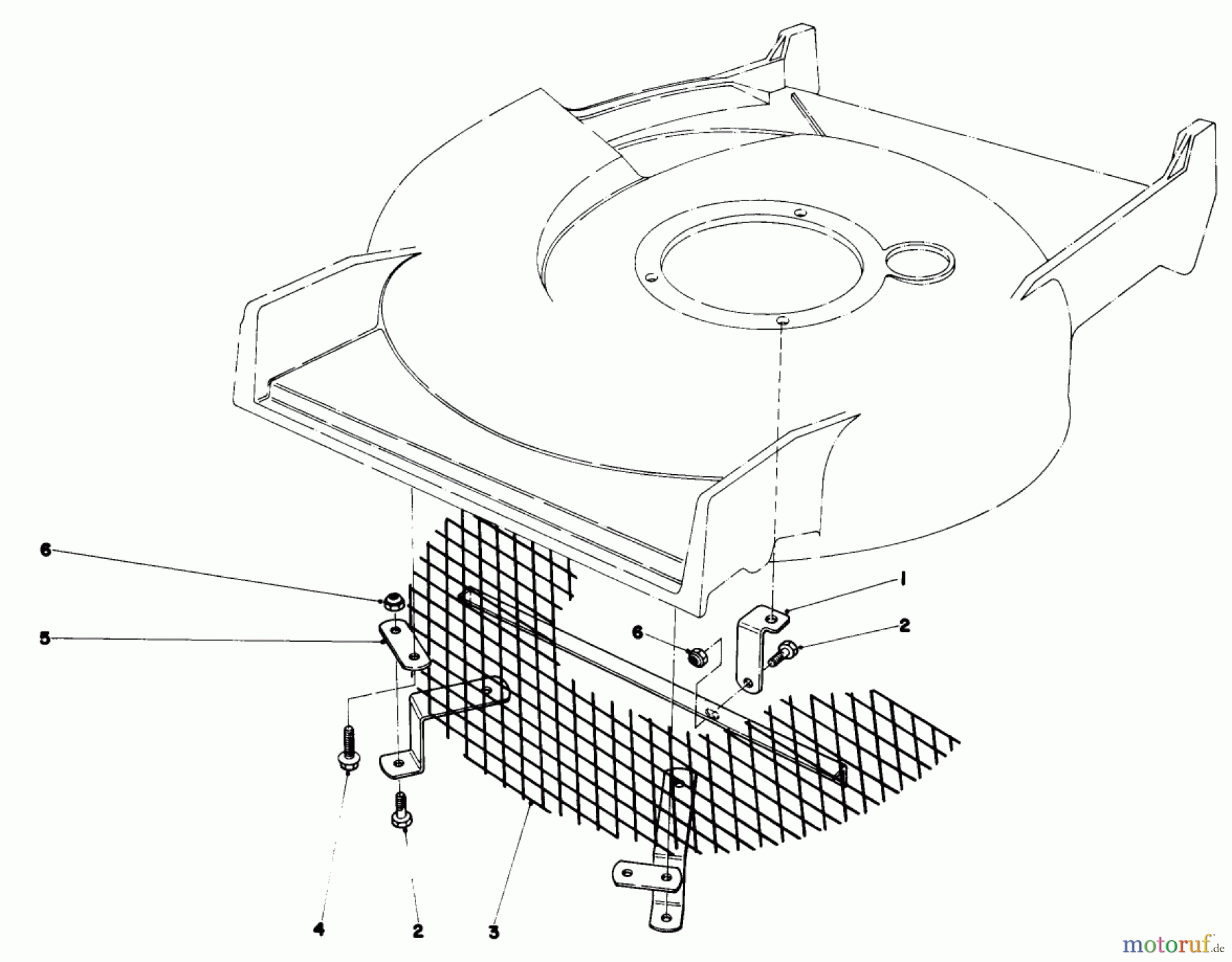 Toro Neu Mowers, Walk-Behind Seite 1 20700 - Toro Lawnmower, 1980 (0000001-0999999) LEAF SHREDDER KIT NO. 59105 (OPTIONAL)