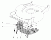 Toro 20700 - Lawnmower, 1981 (1000001-1999999) Ersatzteile LEAF SHREDDER KIT NO. 59105 (OPTIONAL)