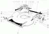 Toro 20700 - Lawnmower, 1982 (2000001-2999999) Ersatzteile HOUSING ASSEMBLY