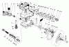 Toro 20705 - Lawnmower, 1979 (9000001-9999999) Ersatzteile GEAR CASE ASSEMBLY