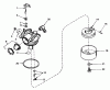 Toro 20705 - Lawnmower, 1982 (2000001-2999999) Ersatzteile CARBURETOR NO. 632050