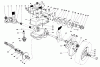 Toro 20705 - Lawnmower, 1982 (2000001-2999999) Ersatzteile GEAR CASE ASSEMBLY
