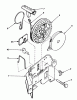Toro 20705 - Lawnmower, 1982 (2000001-2999999) Ersatzteile REWIND STARTER NO. 590531