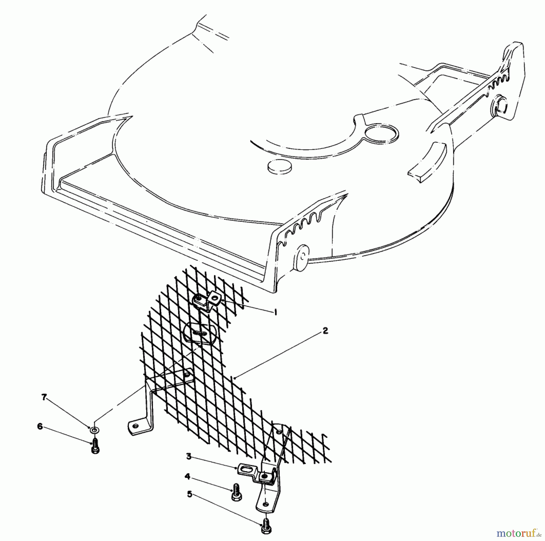 Toro Neu Mowers, Walk-Behind Seite 1 20705 - Toro Lawnmower, 1983 (3000001-3999999) LEAF SHREDDER KIT MODEL NO. 59157 (OPTIONAL)