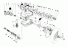 Toro 20715 - Lawnmower, 1979 (9000001-9999999) Ersatzteile GEAR CASE ASSEMBLY