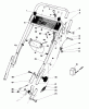 Toro 20715 - Lawnmower, 1979 (9000001-9999999) Ersatzteile HANDLE ASSEMBLY