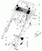 Toro 20715 - Lawnmower, 1980 (0000001-0999999) Ersatzteile HANDLE ASSEMBLY