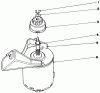Toro 20715 - Lawnmower, 1980 (0000001-0999999) Ersatzteile STARTER MOTOR