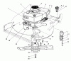 Toro 20715 - Lawnmower, 1983 (3000001-3999999) Ersatzteile ENGINE ASSEMBLY