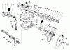 Toro 20715 - Lawnmower, 1983 (3000001-3999999) Ersatzteile GEAR CASE ASSEMBLY
