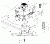 Toro 20715 - Lawnmower, 1984 (4000001-4999999) Ersatzteile ENGINE ASSEMBLY
