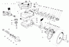 Toro 20715 - Lawnmower, 1984 (4000001-4999999) Ersatzteile GEAR CASE ASSEMBLY