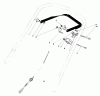 Toro 20715 - Lawnmower, 1984 (4000001-4999999) Ersatzteile TRACTION CONTROL ASSEMBLY