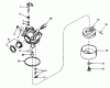 Toro 20715C - Lawnmower, 1985 (5000001-5999999) Ersatzteile CARBURETOR NO. 632050A