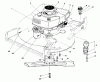 Toro 20715C - Lawnmower, 1985 (5000001-5999999) Ersatzteile ENGINE ASSEMBLY