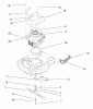 Toro 20716 - Side Discharge Mower, 1998 (8900001-8999999) Ersatzteile ENGIINE ASSEMBLY