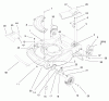 Toro 20716 - Side Discharge Mower, 1998 (8900001-8999999) Ersatzteile HOUSING ASSEMBLY