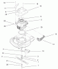 Toro 20716 - Side Discharge Mower, 1999 (9900001-9999999) Ersatzteile ENGINE ASSEMBLY