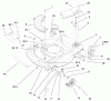 Toro 20716 - Side Discharge Mower, 1999 (9900001-9999999) Ersatzteile HOUSING ASSEMBLY