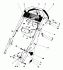 Toro 20720 - Lawnmower, 1981 (1000001-1999999) Ersatzteile HANDLE ASSEMBLY