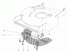 Toro 20720 - Lawnmower, 1981 (1000001-1999999) Ersatzteile LEAF SHREDDER KIT NO. 59105 (OPTIONAL)