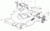 Toro 20725 - Lawnmower, 1980 (0000001-0999999) Ersatzteile HOUSING ASSEMBLY