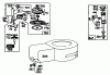 Toro 20725 - Lawnmower, 1980 (0000001-0999999) Ersatzteile STARTER & SHROUD ASSEMBLY MODEL 92908-1956-02