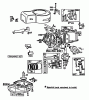 Toro 20735 - Lawnmower, 1983 (3000001-3999999) Ersatzteile ENGINE BRIGGS & STRATTON MODEL NO. 110908-1207-01